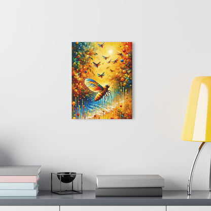 Seasonal Cicada Vibrance Acrylic Prints (French Cleat Hanging) - ATUH.ART