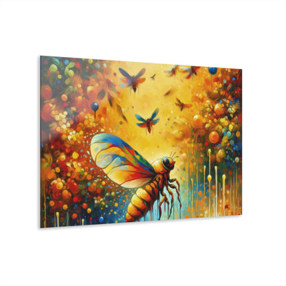 Seasonal Cicada Vibrance Acrylic Prints (French Cleat Hanging) - ATUH.ART