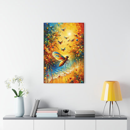 Seasonal Cicada Vibrance Acrylic Prints (French Cleat Hanging) - ATUH.ART