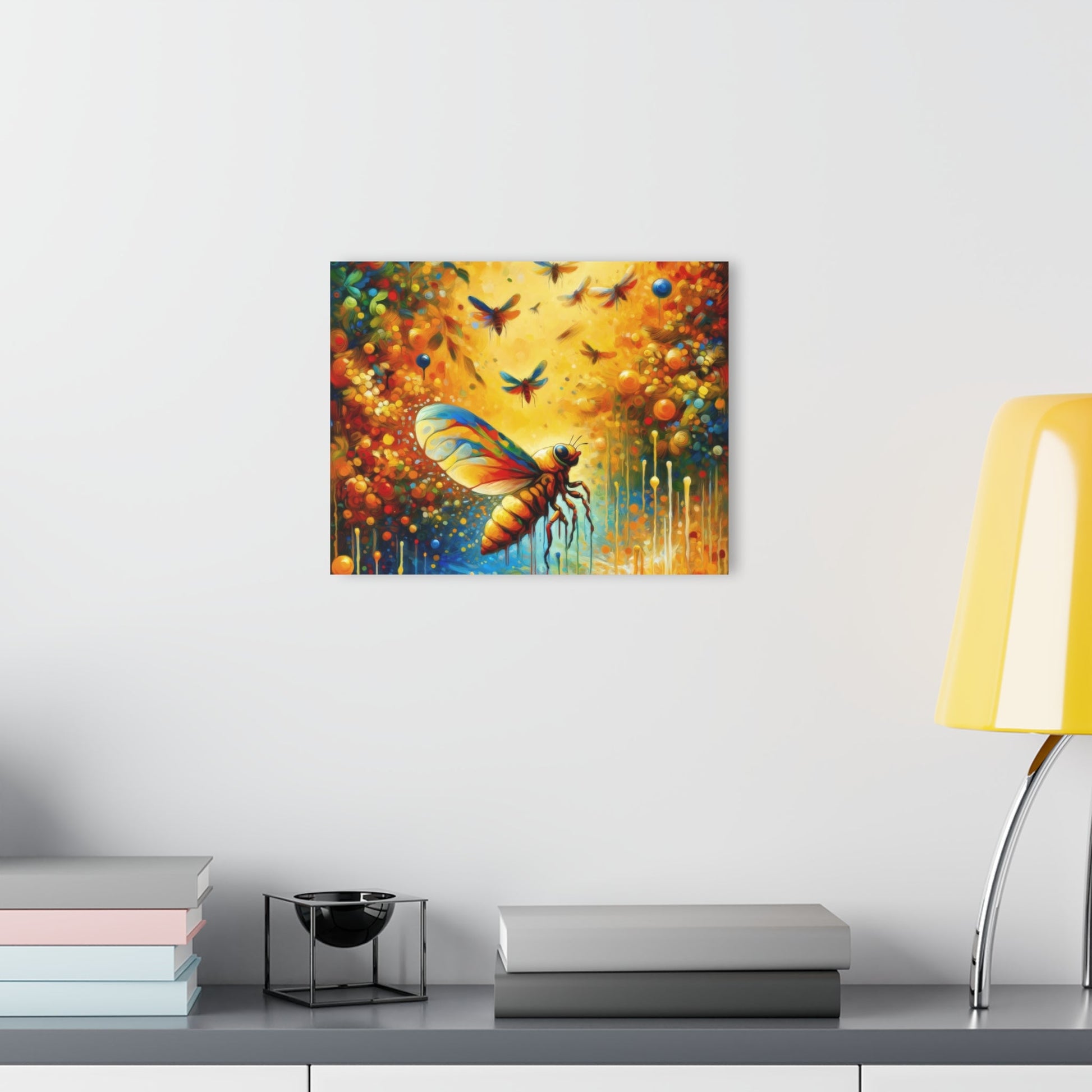Seasonal Cicada Vibrance Acrylic Prints (French Cleat Hanging) - ATUH.ART