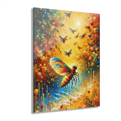 Seasonal Cicada Vibrance Acrylic Prints (French Cleat Hanging) - ATUH.ART
