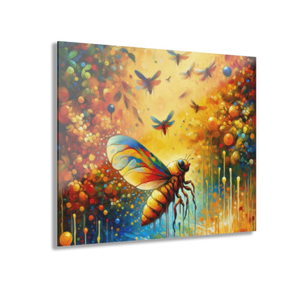 Seasonal Cicada Vibrance Acrylic Prints (French Cleat Hanging) - ATUH.ART