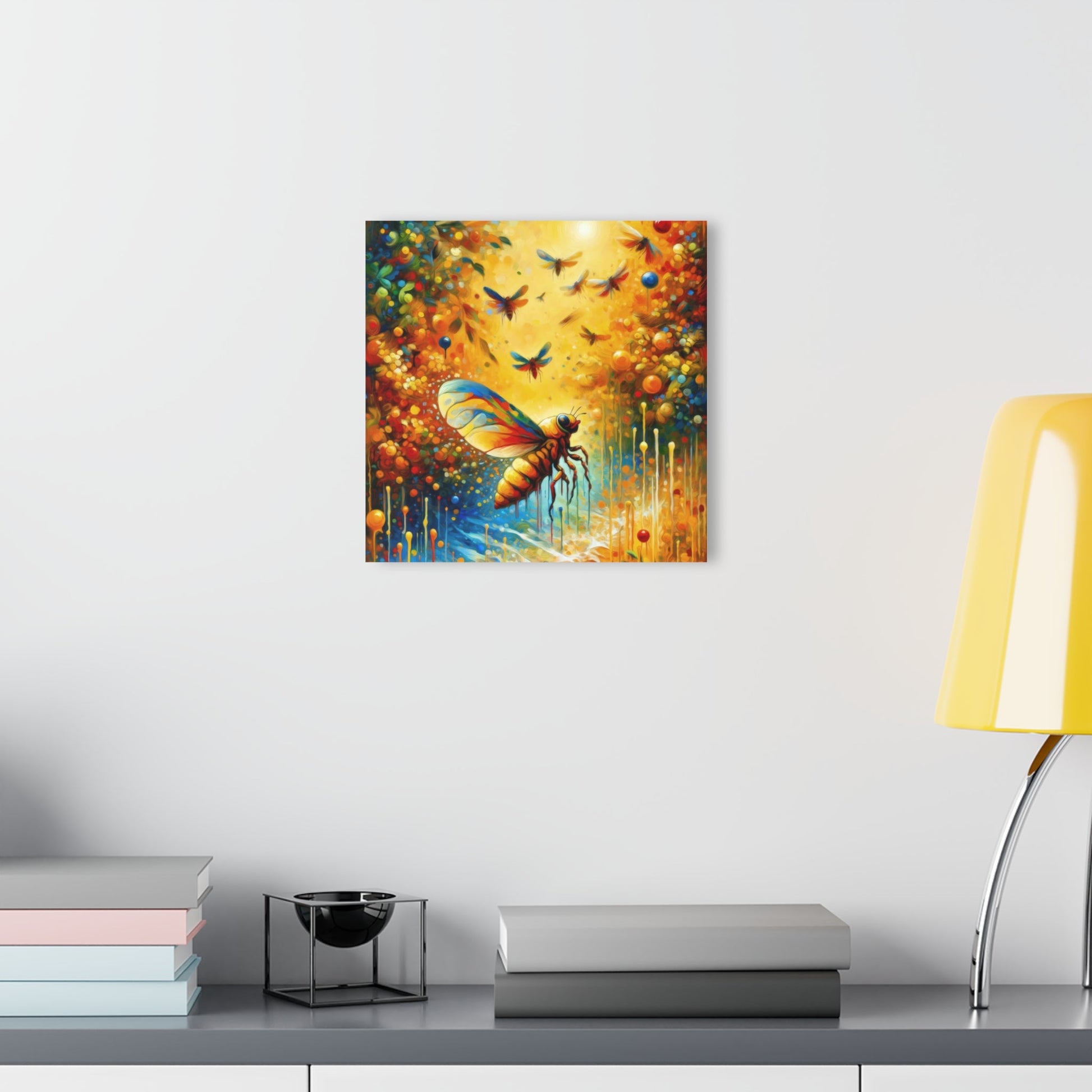 Seasonal Cicada Vibrance Acrylic Prints (French Cleat Hanging) - ATUH.ART