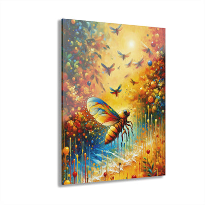 Seasonal Cicada Vibrance Acrylic Prints (French Cleat Hanging) - ATUH.ART