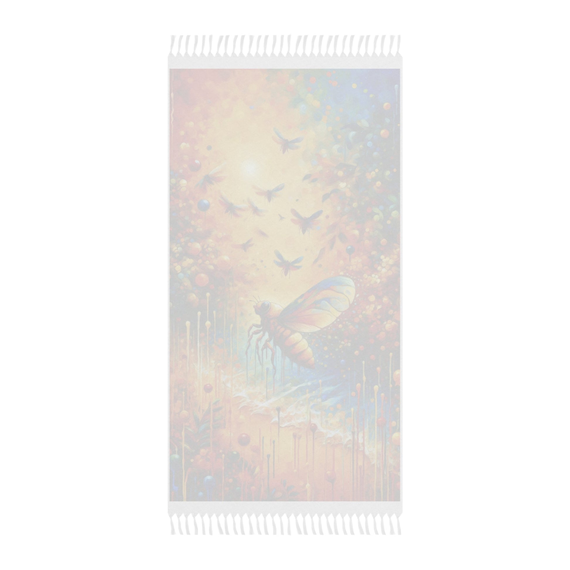 Seasonal Cicada Vibrance Boho Beach Cloth - ATUH.ART