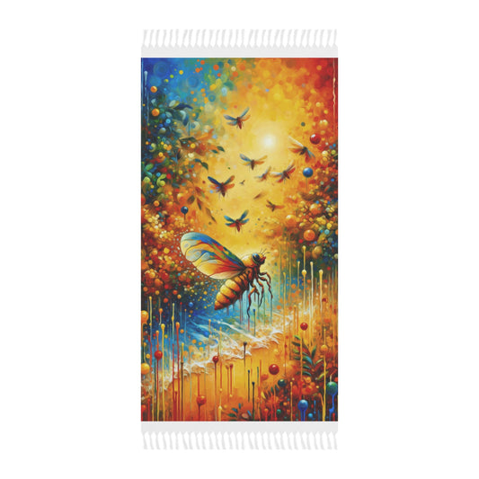 Seasonal Cicada Vibrance Boho Beach Cloth - ATUH.ART