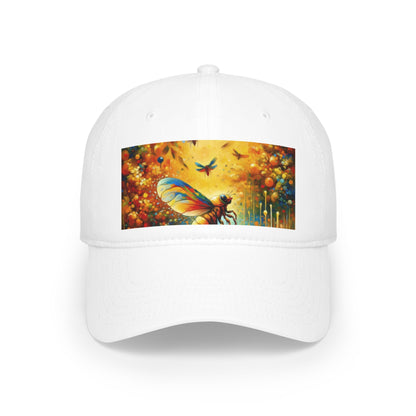 Seasonal Cicada Vibrance Low Profile Baseball Cap - ATUH.ART