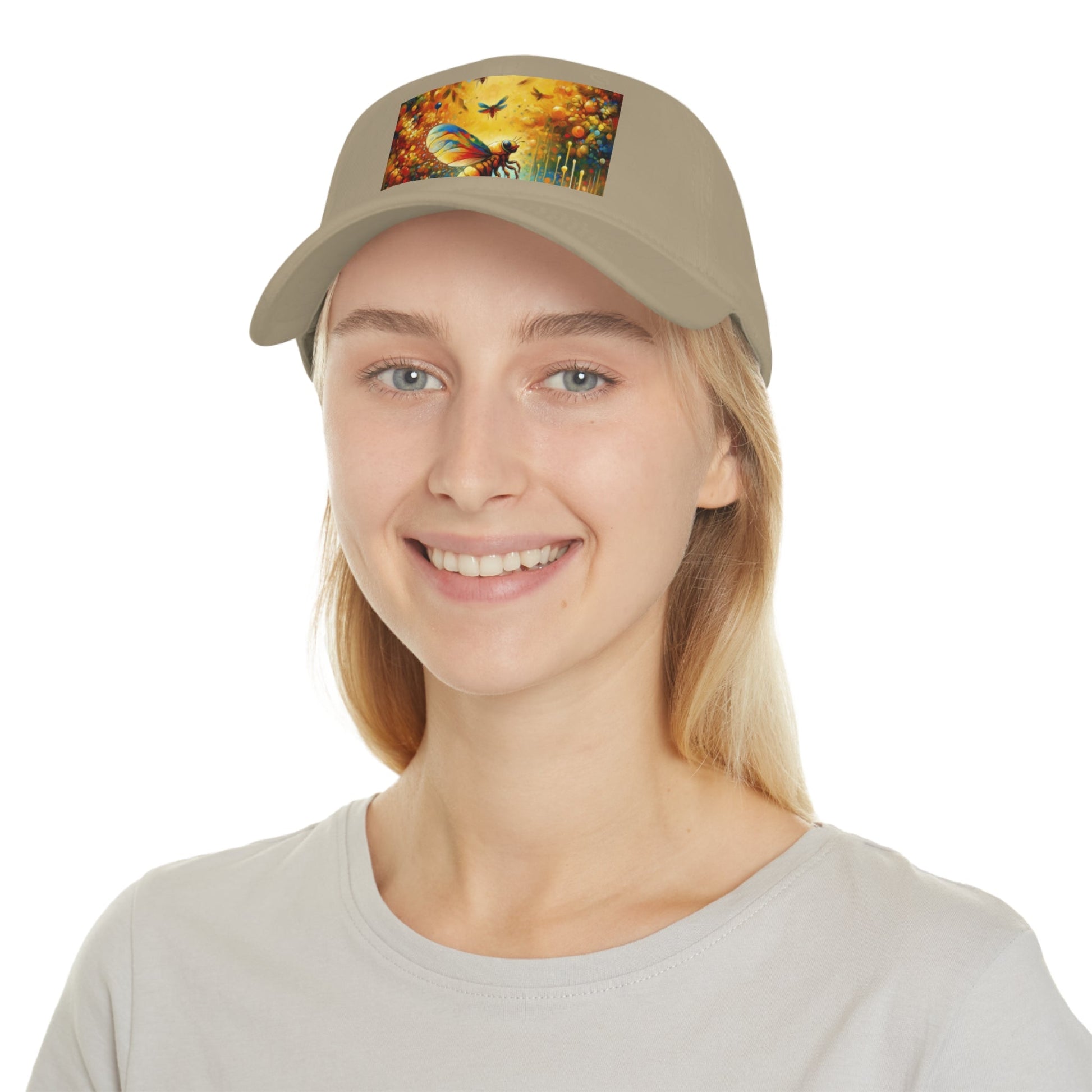 Seasonal Cicada Vibrance Low Profile Baseball Cap - ATUH.ART