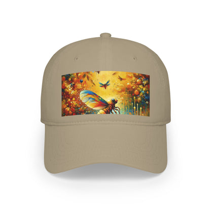 Seasonal Cicada Vibrance Low Profile Baseball Cap - ATUH.ART