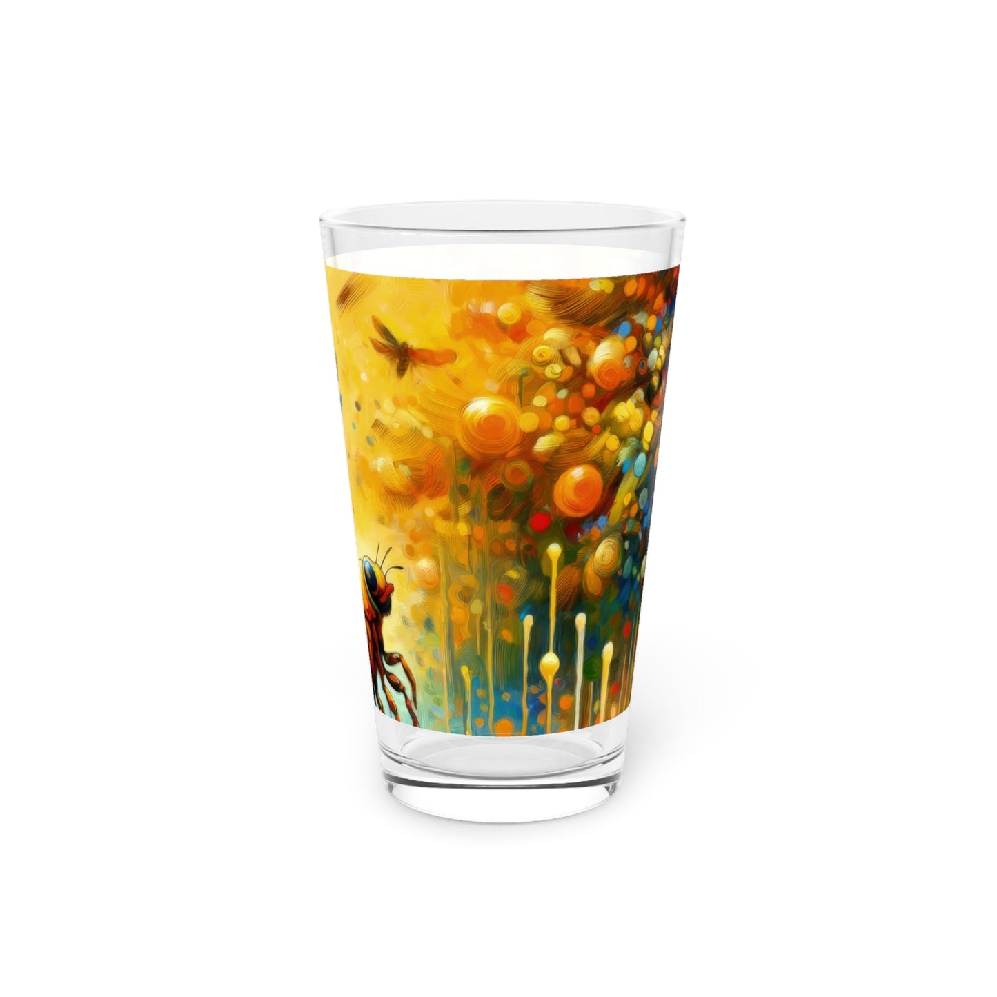 Seasonal Cicada Vibrance Pint Glass, 16oz - ATUH.ART