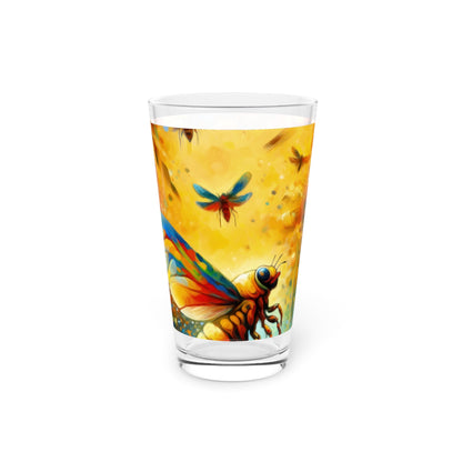 Seasonal Cicada Vibrance Pint Glass, 16oz - ATUH.ART