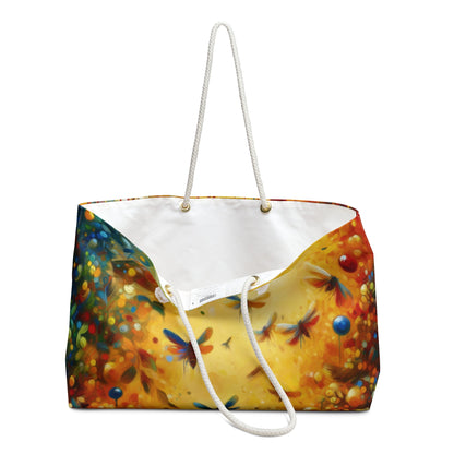 Seasonal Cicada Vibrance Weekender Bag - ATUH.ART