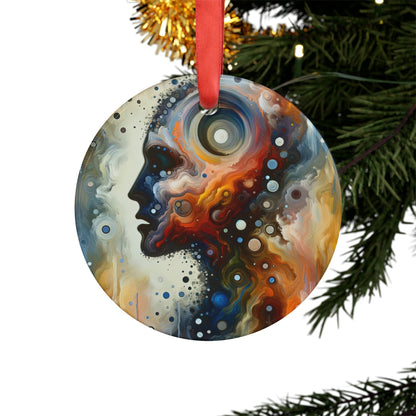 Self Awareness Alchemy Acrylic Ornament with Ribbon - ATUH.ART
