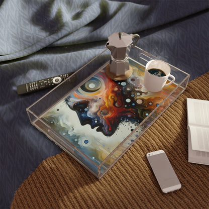 Self Awareness Alchemy Acrylic Serving Tray - ATUH.ART