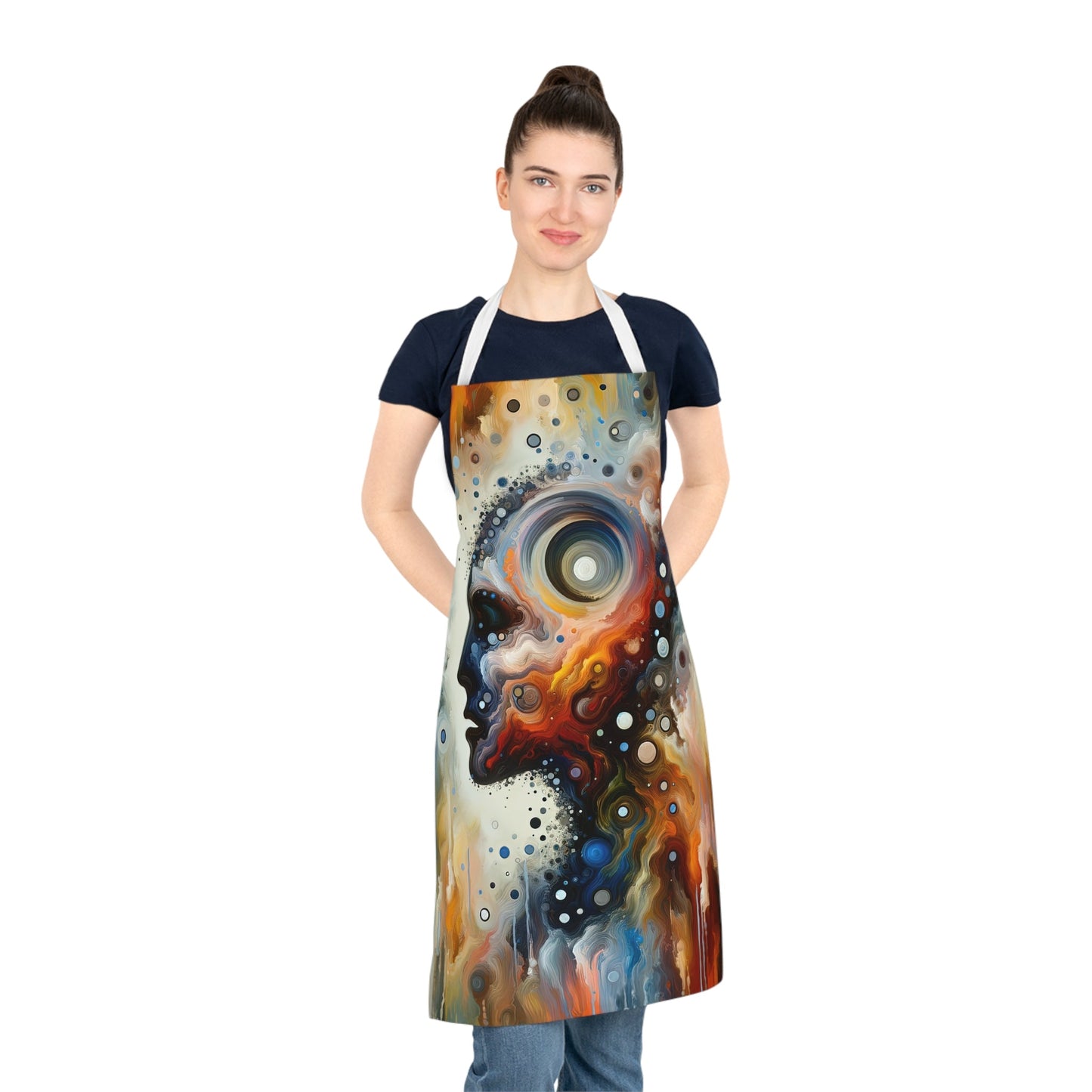 Self Awareness Alchemy Adult Apron (AOP) - ATUH.ART