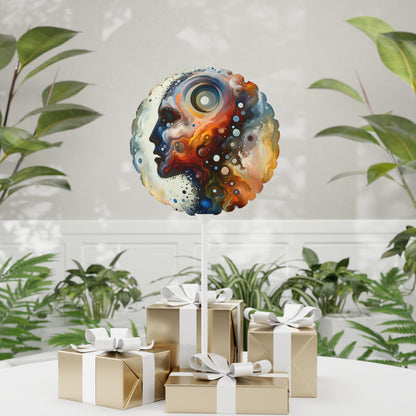Self Awareness Alchemy Balloon (Round and Heart-shaped), 11" - ATUH.ART
