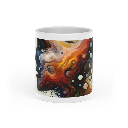 Self Awareness Alchemy Heart-Shaped Mug - ATUH.ART