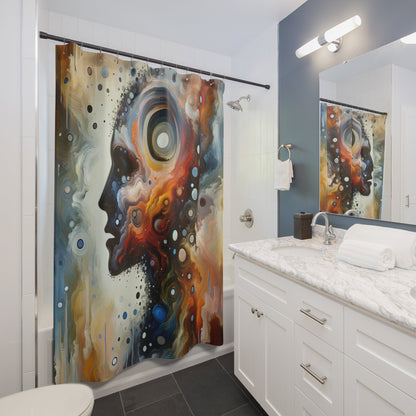 Self Awareness Alchemy Shower Curtains - ATUH.ART