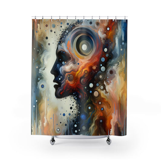 Self Awareness Alchemy Shower Curtains - ATUH.ART