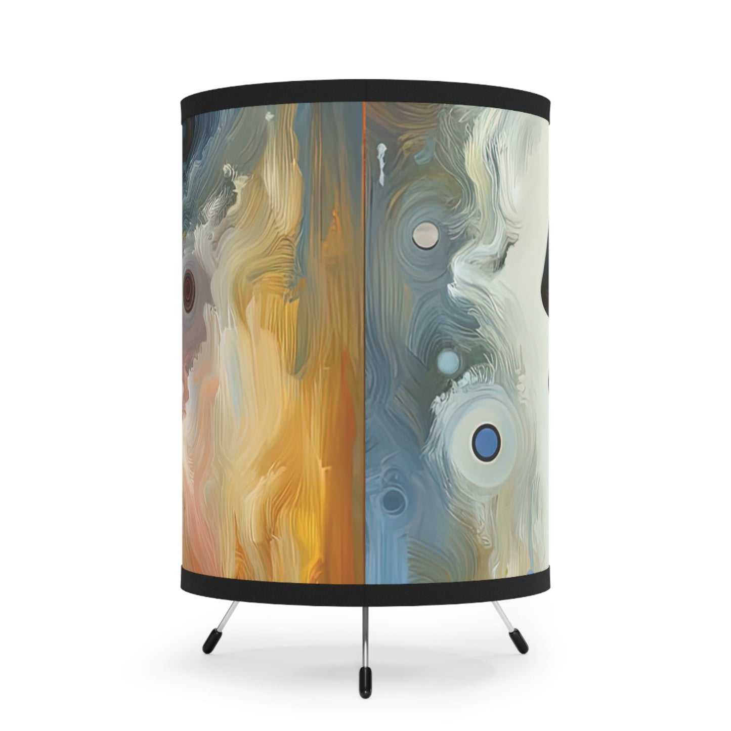 Self Awareness Alchemy Tripod Lamp with High-Res Printed Shade, US\CA plug - ATUH.ART