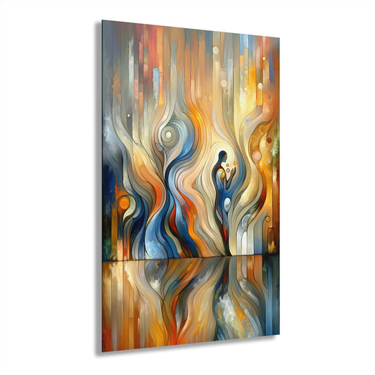 Self Embrace Benevolence Acrylic Prints (French Cleat Hanging) - ATUH.ART