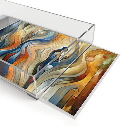 Self Embrace Benevolence Acrylic Serving Tray - ATUH.ART