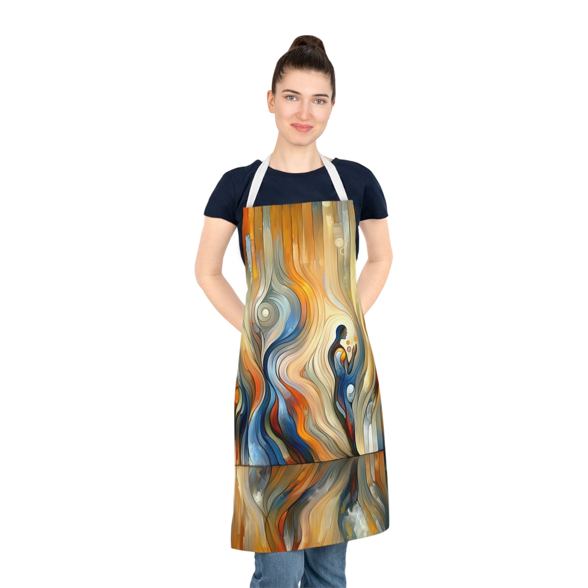 Self Embrace Benevolence Adult Apron (AOP) - ATUH.ART