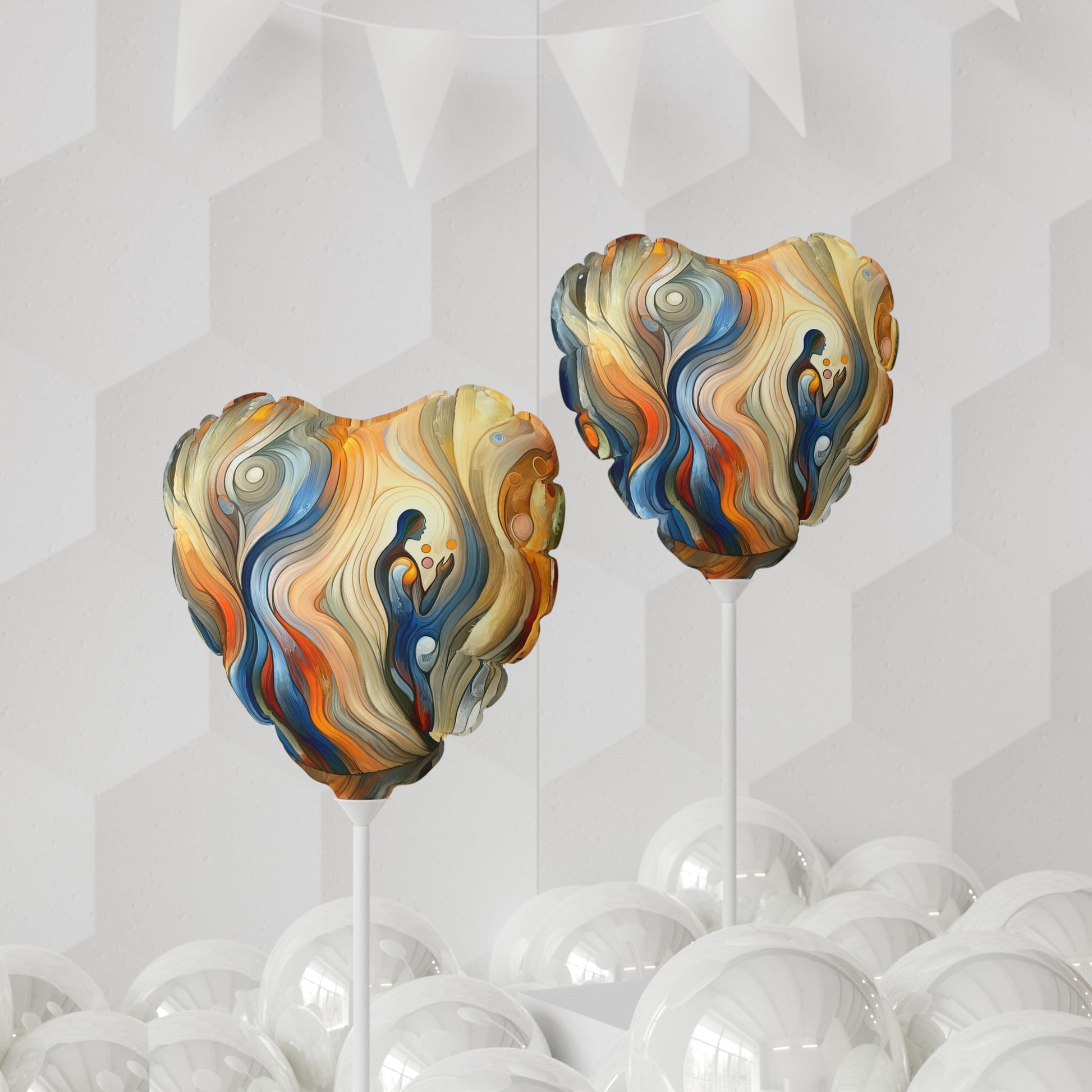 Self Embrace Benevolence Balloon (Round and Heart-shaped), 11" - ATUH.ART