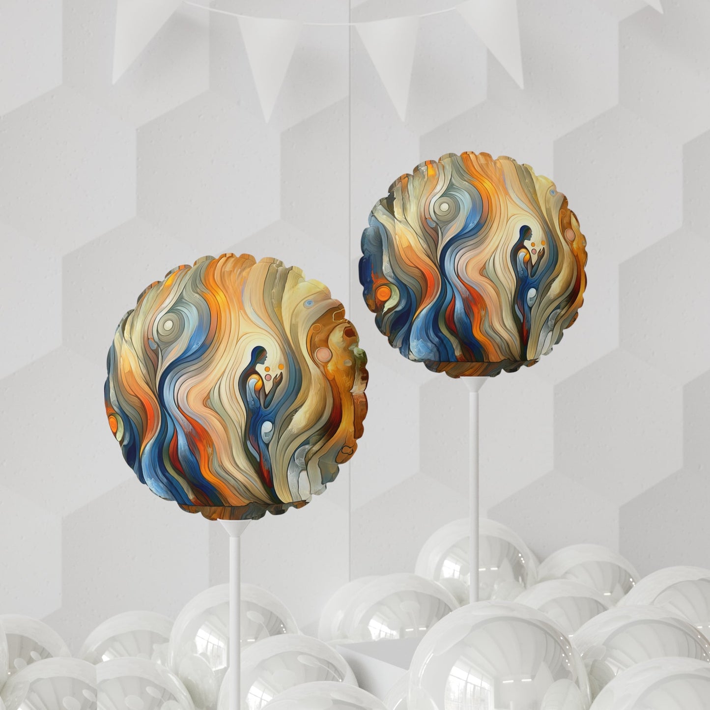 Self Embrace Benevolence Balloon (Round and Heart-shaped), 11" - ATUH.ART