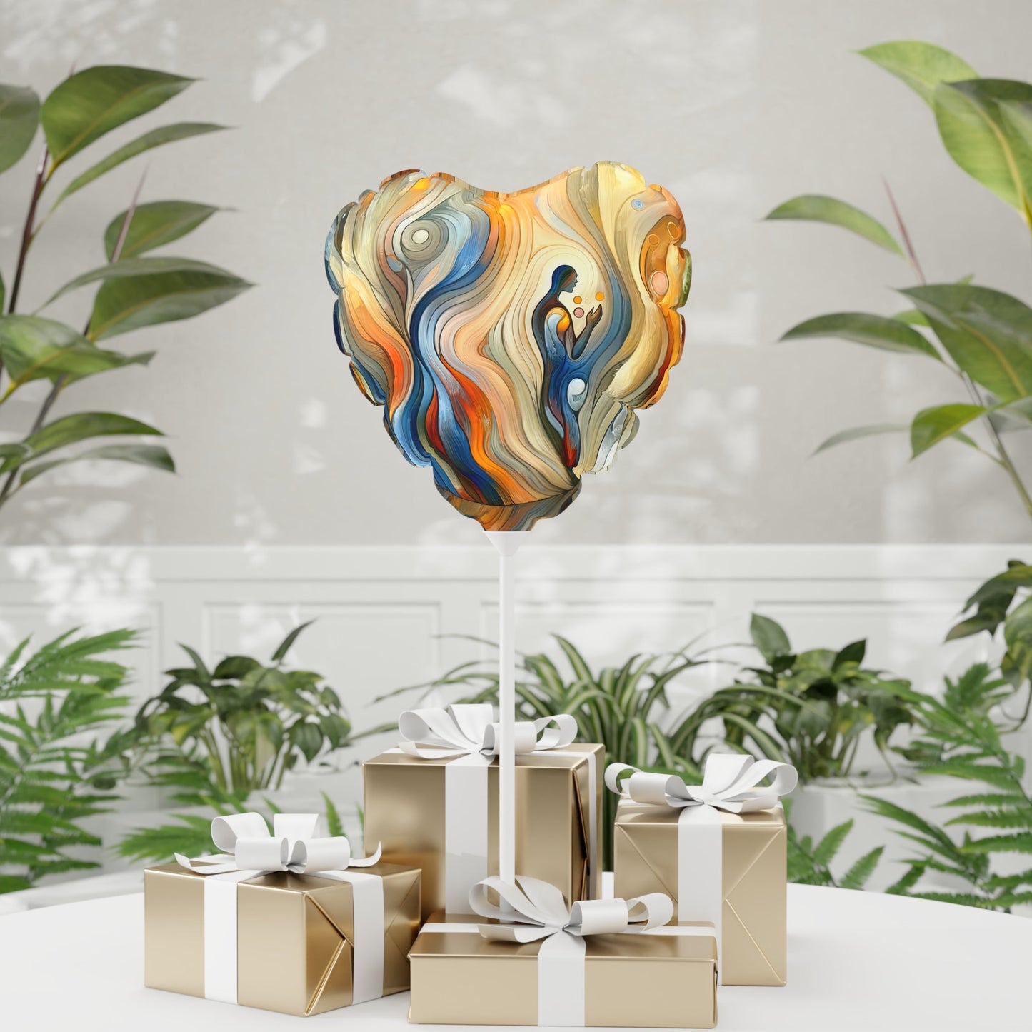 Self Embrace Benevolence Balloon (Round and Heart-shaped), 11" - ATUH.ART