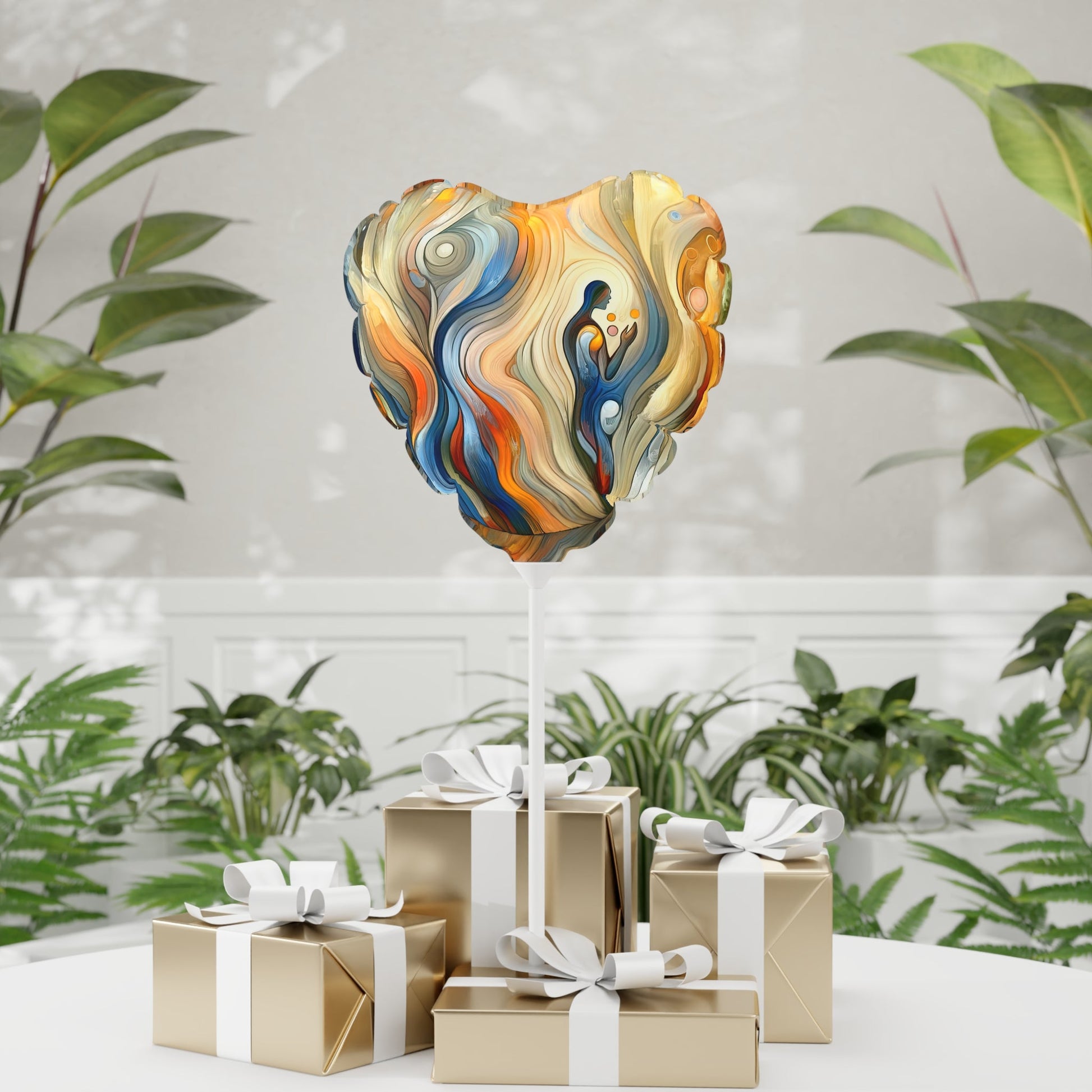 Self Embrace Benevolence Balloon (Round and Heart-shaped), 11" - ATUH.ART