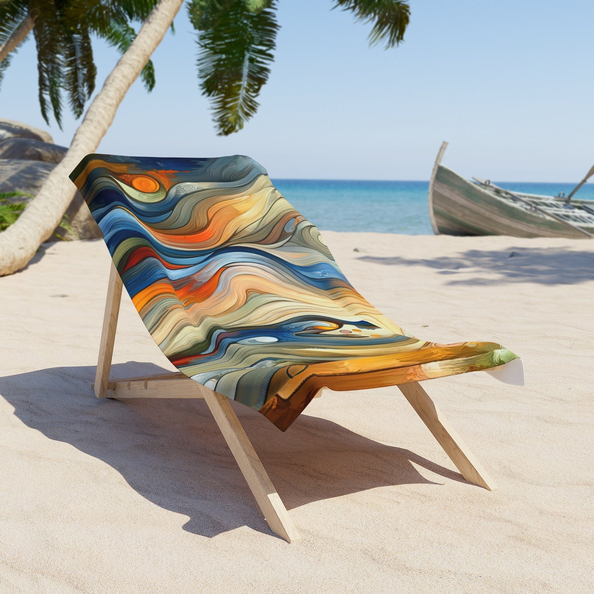 Self Embrace Benevolence Beach Towel - ATUH.ART