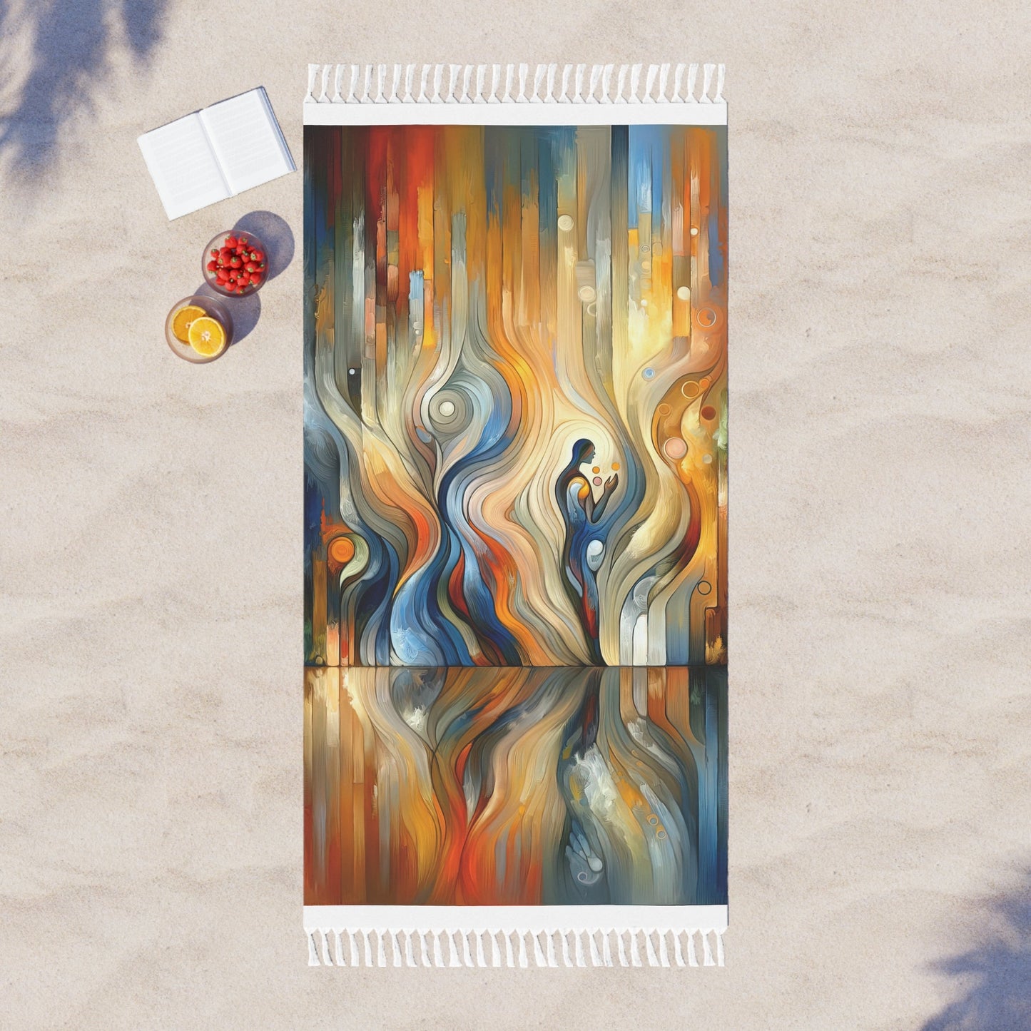 Self Embrace Benevolence Boho Beach Cloth - ATUH.ART