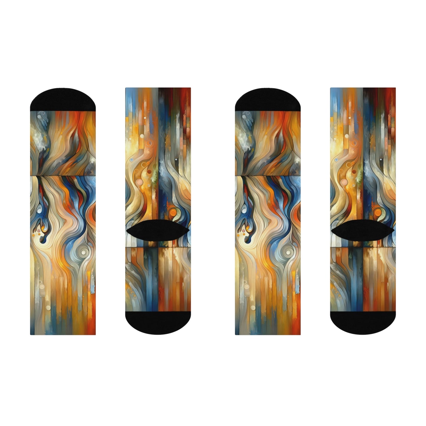 Self Embrace Benevolence Cushioned Crew Socks - ATUH.ART