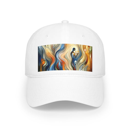 Self Embrace Benevolence Low Profile Baseball Cap - ATUH.ART