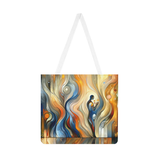 Self Embrace Benevolence Shoulder Tote Bag (AOP) - ATUH.ART