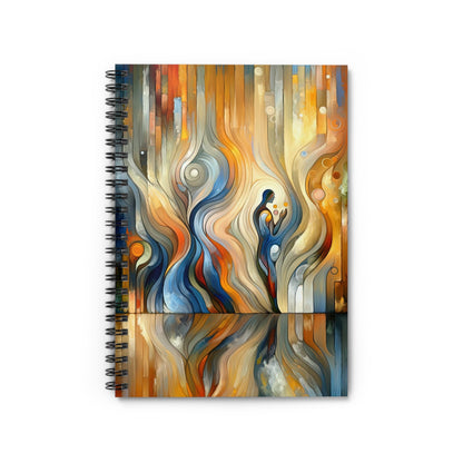 Self Embrace Benevolence Spiral Notebook - Ruled Line - ATUH.ART