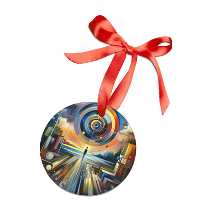Self Insight Harmony Acrylic Ornament with Ribbon - ATUH.ART