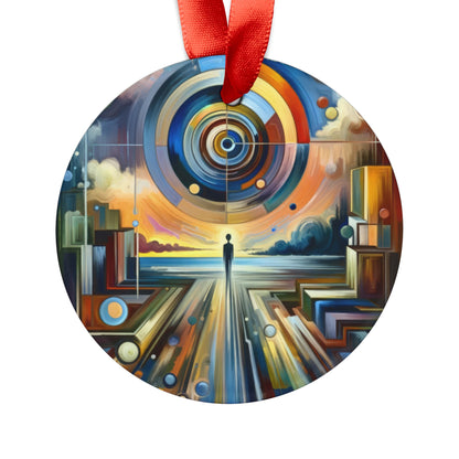 Self Insight Harmony Acrylic Ornament with Ribbon - ATUH.ART