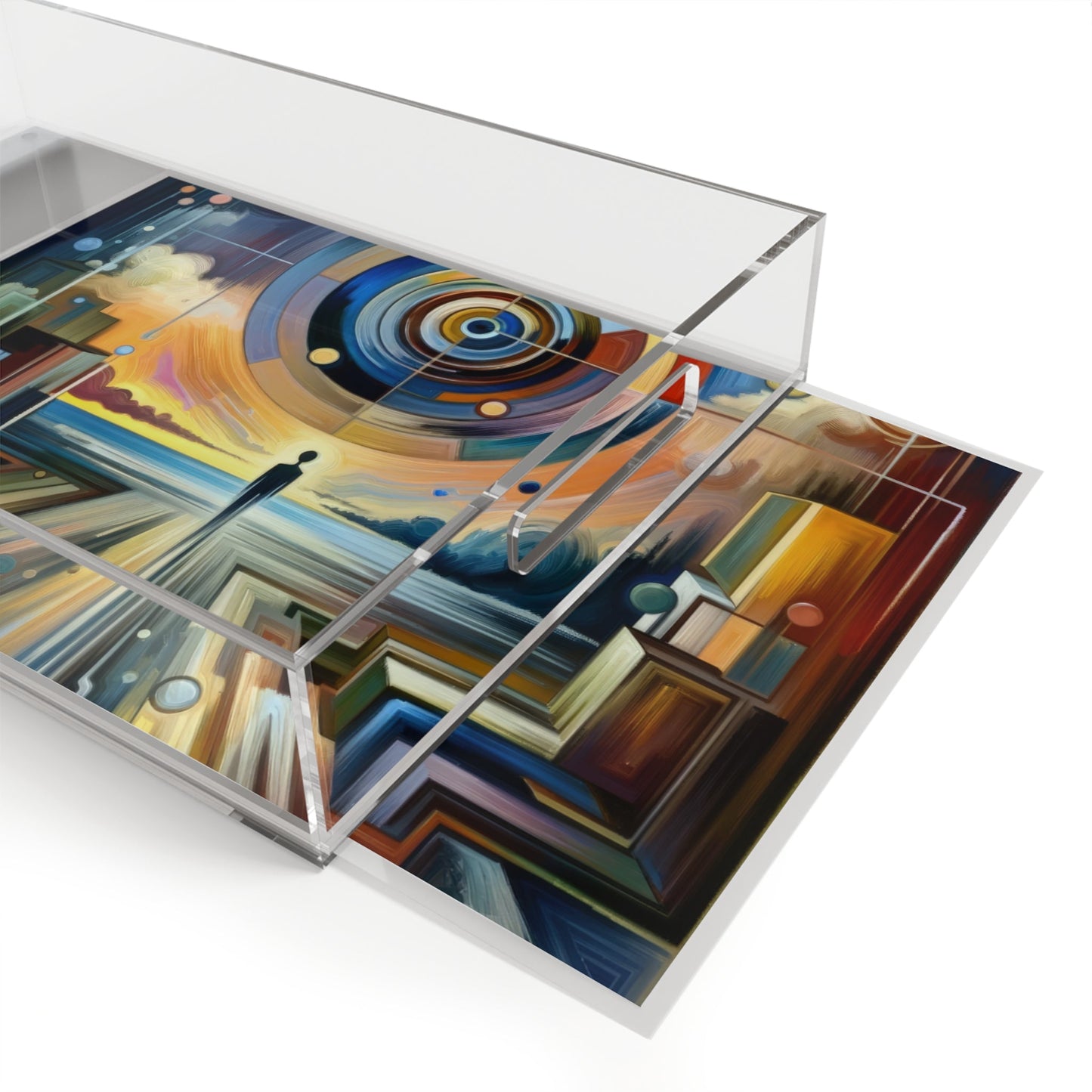 Self Insight Harmony Acrylic Serving Tray - ATUH.ART