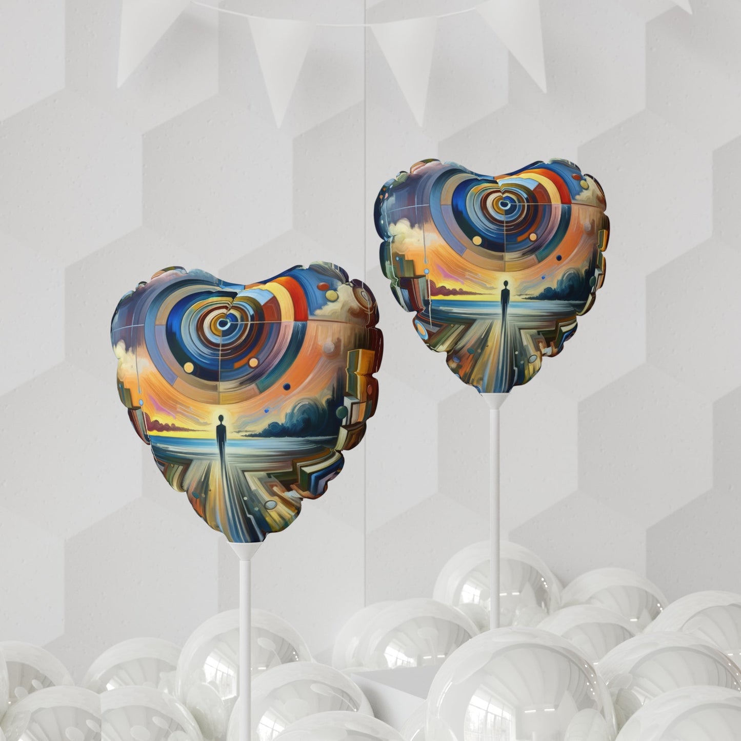 Self Insight Harmony Balloon (Round and Heart-shaped), 11" - ATUH.ART