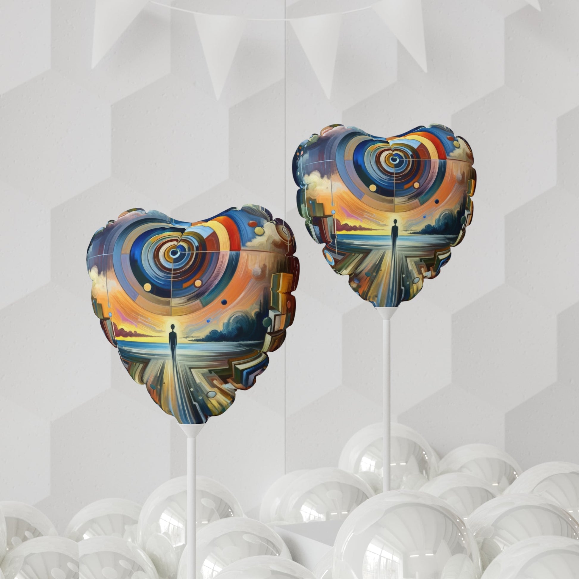 Self Insight Harmony Balloon (Round and Heart-shaped), 11" - ATUH.ART