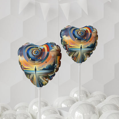 Self Insight Harmony Balloon (Round and Heart-shaped), 11" - ATUH.ART