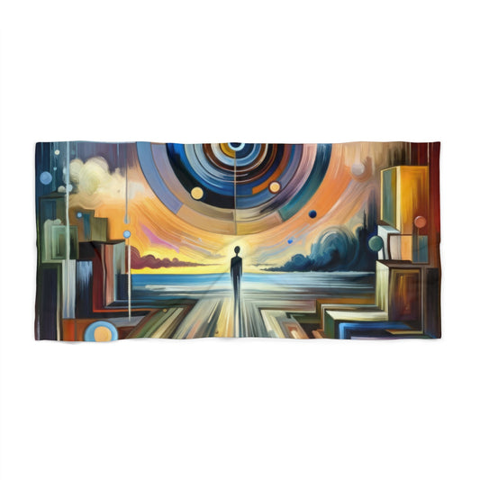 Self Insight Harmony Beach Towel - ATUH.ART