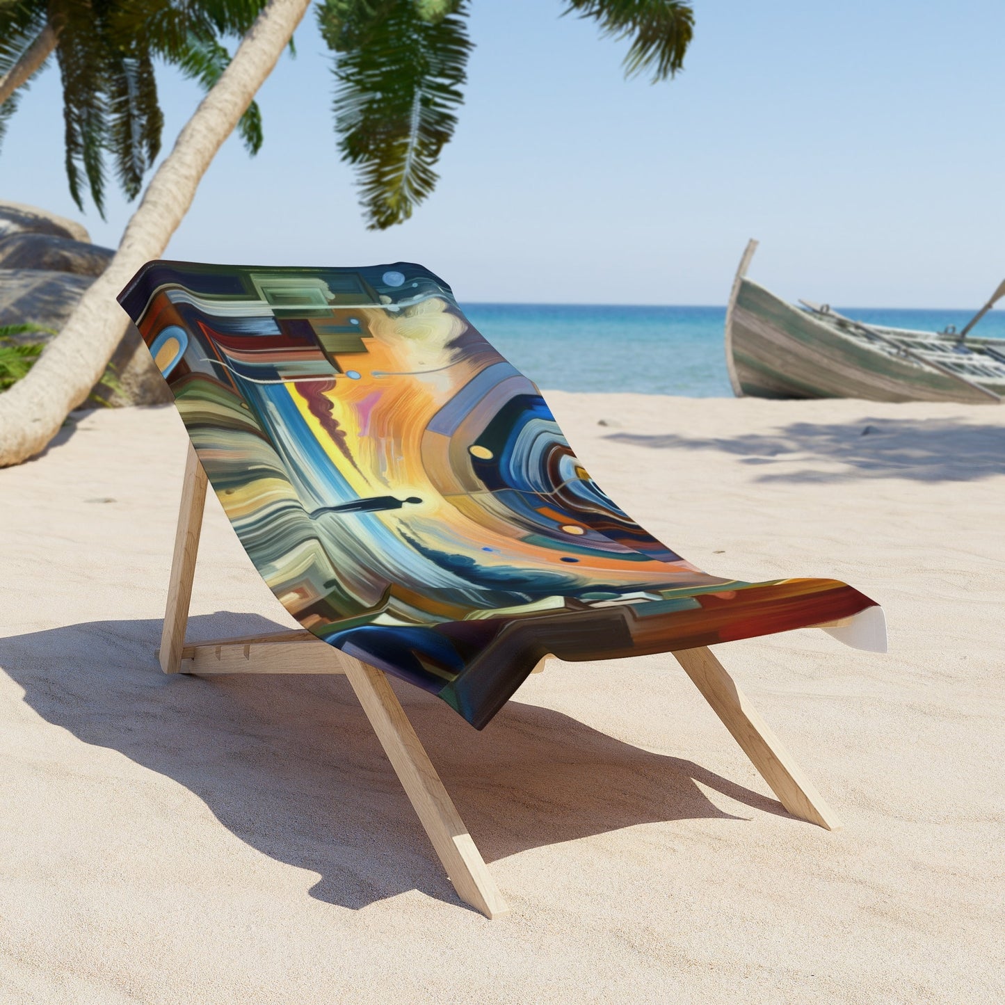 Self Insight Harmony Beach Towel - ATUH.ART
