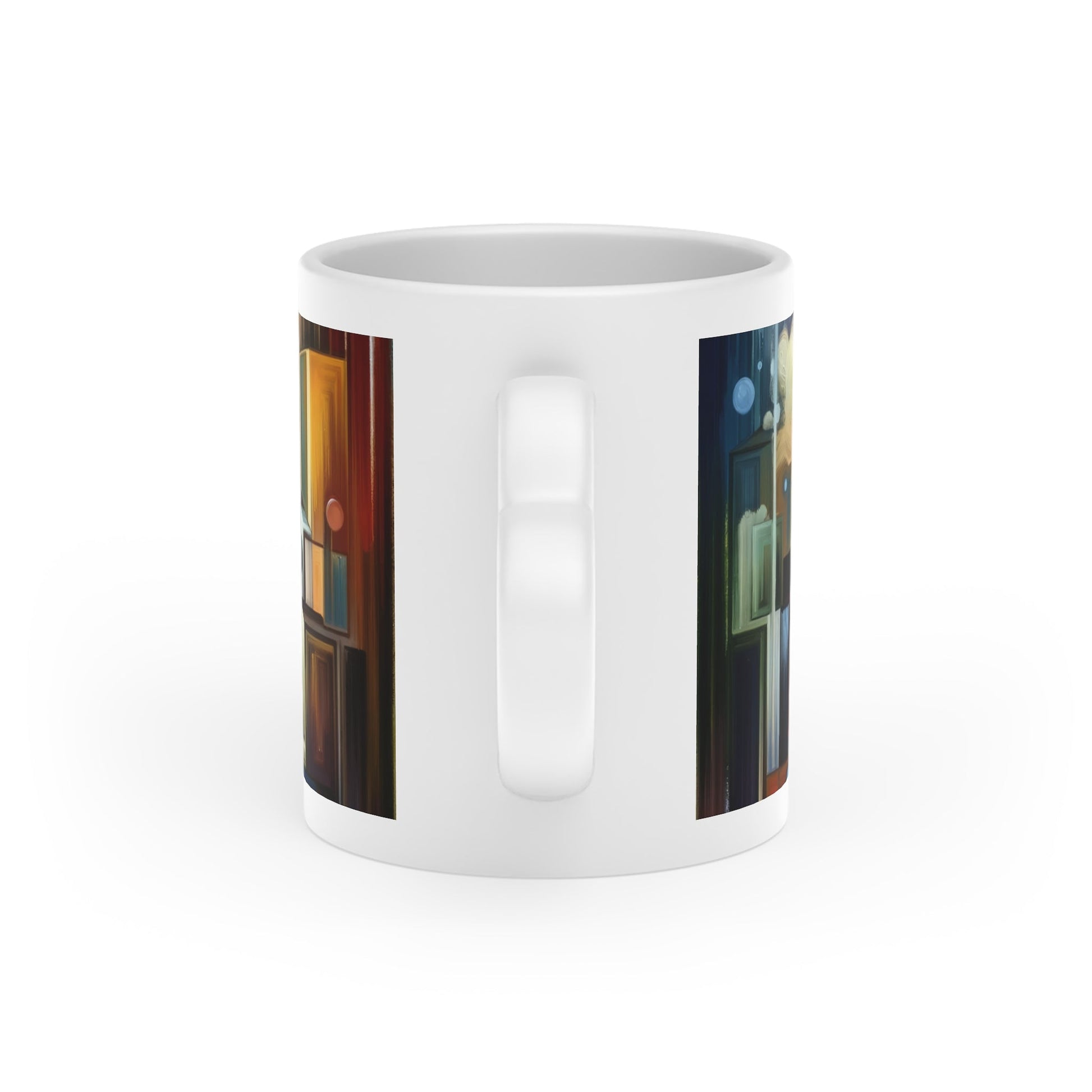 Self Insight Harmony Heart-Shaped Mug - ATUH.ART