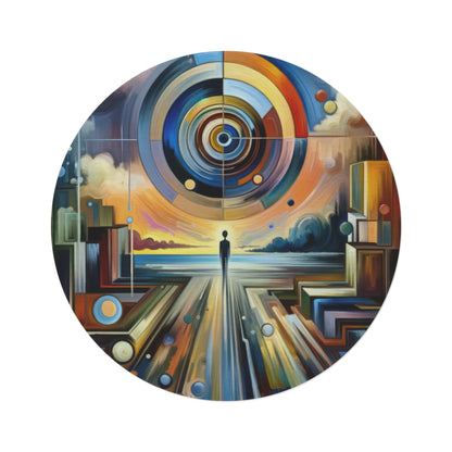 Self Insight Harmony Round Rug - ATUH.ART