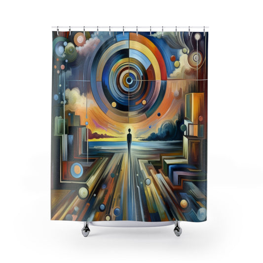 Self Insight Harmony Shower Curtains - ATUH.ART