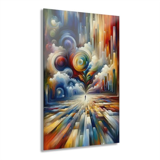 Sensory Thought Awakening Acrylic Prints (French Cleat Hanging) - ATUH.ART