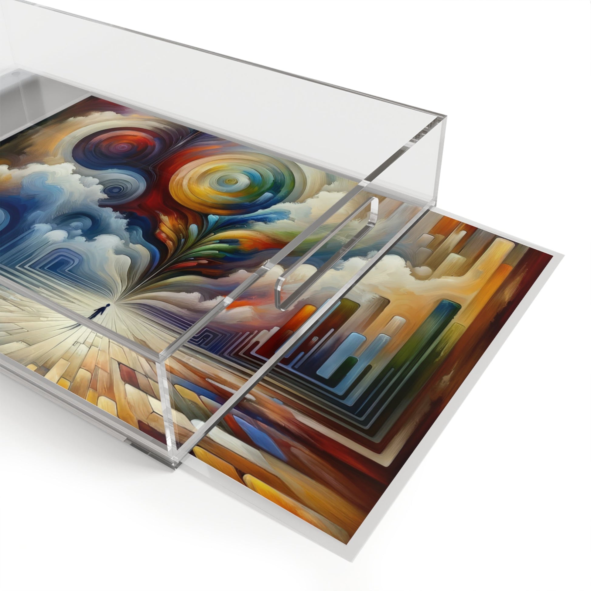 Sensory Thought Awakening Acrylic Serving Tray - ATUH.ART